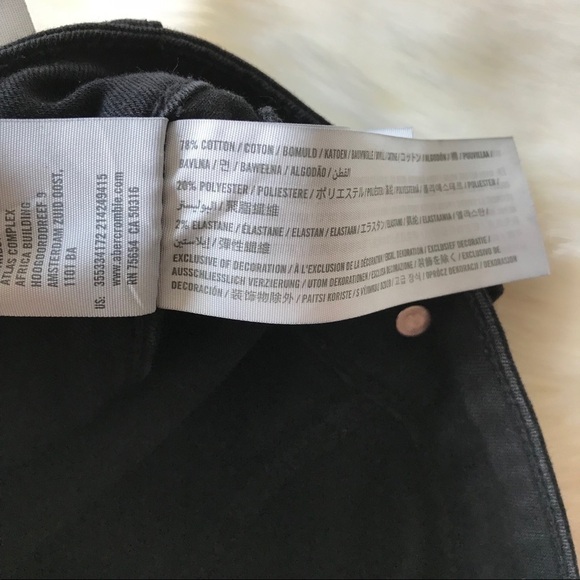 Hollister Black High Rise Legging Crop Jeans 32 - Picture 7 of 7